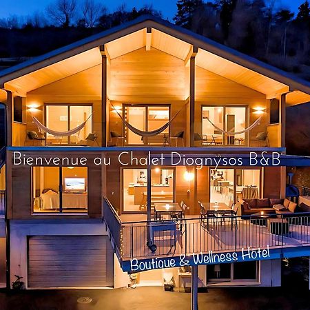 Chalet Diognysos B&B, Boutique Hotel & Wellness Кран-Монтана Экстерьер фото